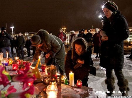 Салідарнасць з беларускімі палітвязнямі скончылася чарговымі затрыманнямі (Фота)