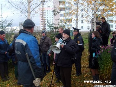 Магілёў: вернікі-пяцідзясятнікі рыхтуюцца да абароны сваёй маёмасьці