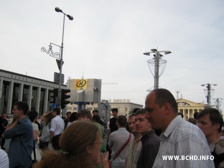 Прадстаўнікі БХД узялі ўдзел у акцыі пратэсту ў Менску (фота, відэа)