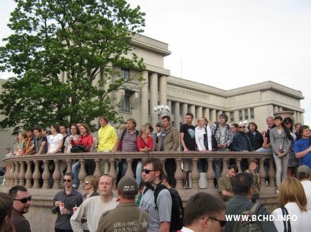 Прадстаўнікі БХД узялі ўдзел у акцыі пратэсту ў Менску (фота, відэа)