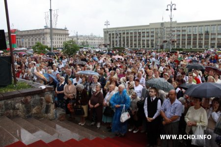 У Менску адзначылі 20-годзьдзе Менска-Магілёўскай мітраполіі (Фота)