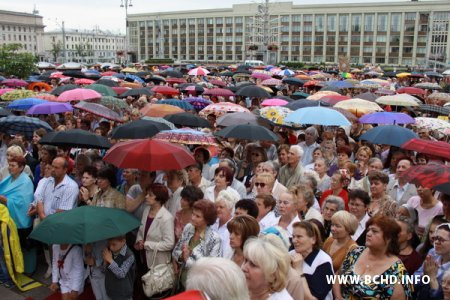 У Менску адзначылі 20-годзьдзе Менска-Магілёўскай мітраполіі (Фота)