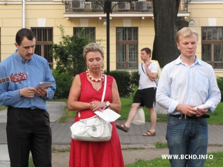 Кіраўніцтва БХД узяло ўдзел у малітве за палітвязняў (фотарэпартаж)