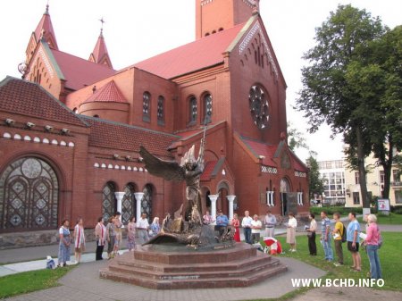 Кіраўніцтва БХД узяло ўдзел у малітве за палітвязняў (фотарэпартаж)