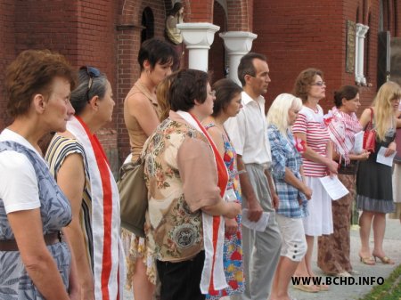 Кіраўніцтва БХД узяло ўдзел у малітве за палітвязняў (фотарэпартаж)