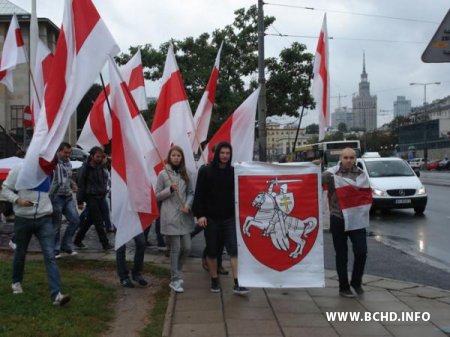 Дзень Беларускай Вайсковай Славы ў Варшаве (Фота)