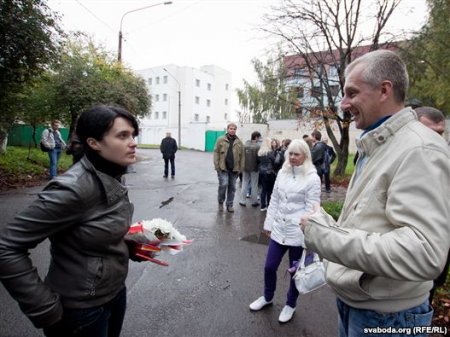 Наста Палажанка выйшла на волю (Фота)