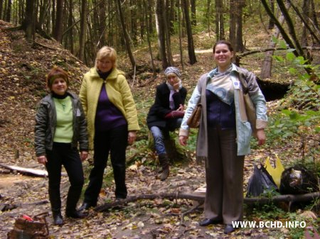 Магілёўскія актывісты БХД выправіліся ў сумесны паход (фота)