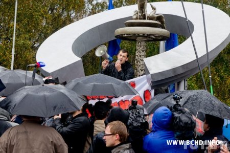 Рымашэўскі: акцыі пратэсту дапамагаюць людзям пераадолець страх (фота)