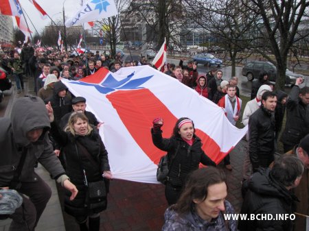 Фотарэпартаж з Дня Волі ў Менску