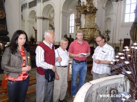 У Горадні памяць айцоў-заснавальнікаў БХД ушанавалі ў Фарным касцёле (Фота)