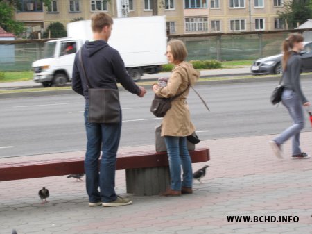 МХД у Менску заклікала не гуляць з агнём і байкатаваць выбары (фота, відэа)