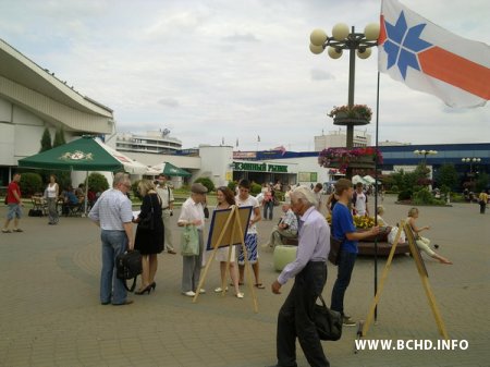 БХД распачала правядзенне пікетаў за Байкот "выбараў" (відэа, фота)