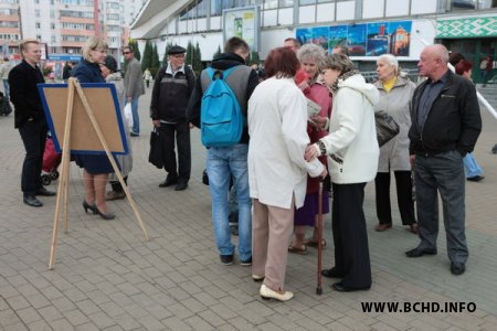 Вялікі фотарэпартаж са штодзённых пікетаў БХД за байкот