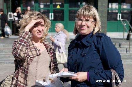 У Менску збіралі грошы на помнік Ярмошынай (вялікі фотарэпартаж)