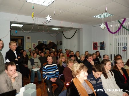 У Менску адбылася святочная калядная вечарына БХД (фота)