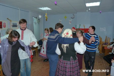 У Менску адбылася святочная калядная вечарына БХД (фота)