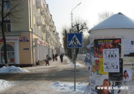 “Хваля Салідарнасці”: Полацк сустракае гасцей нацыянальным сцягам (фота)