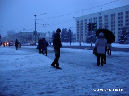 У Магілёве міліцыя спрабавала сарваць акцыю “Маладых Хрысціянскіх Дэмакратаў” (фота)