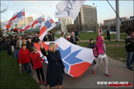 БХД прыняла удзел у мітынгу і шэсці Чарнобыльскі Шлях (фотарэпартаж)