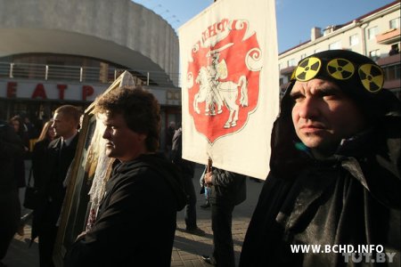 БХД прыняла удзел у мітынгу і шэсці Чарнобыльскі Шлях (фотарэпартаж)