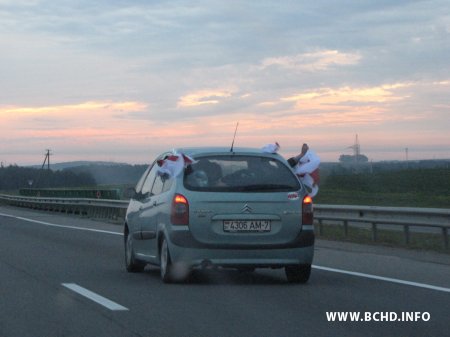 Прадстаўнікі БХД сустрэлі Змітра Дашкевіча (фота)