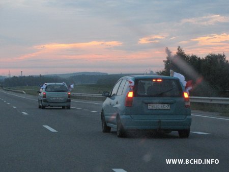 Прадстаўнікі БХД сустрэлі Змітра Дашкевіча (фота)
