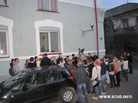 Прадстаўнікі БХД сустрэлі Змітра Дашкевіча (фота)