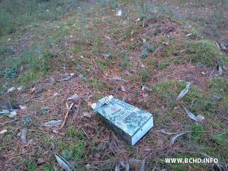 Вучэнні "Захад-2013" пакінулі пасля сябе палігоны смецця (фота)