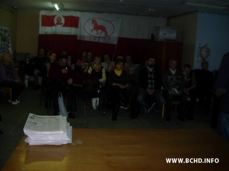 Прайшоў рэгістрацыйны сход Магілёўскіх хрысціянскіх дэмакратаў (фота)