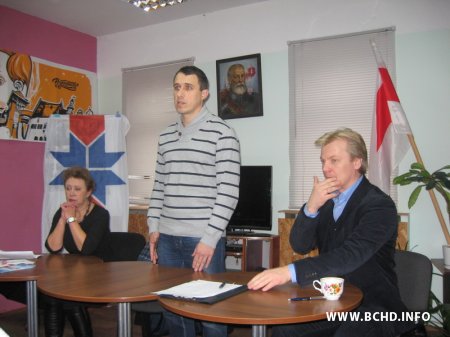 У Віцебску адбыўся ўстаноўчы сход "Хрысціянскіх Дэмакратаў Віцебшчыны" (фота)