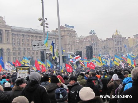 БХД падтрымала Еўрамайдан (фотарэпартаж)
