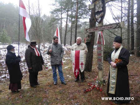 У Трасцянцы ўшанавалі памяць Вінцэнта Гадлеўскага (Фота)