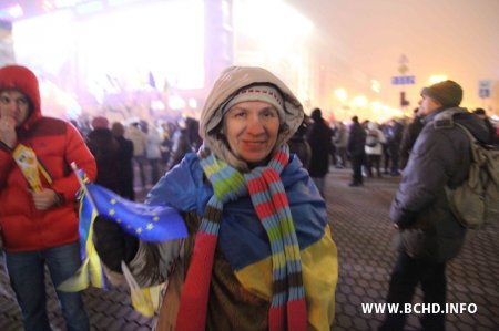 БХД выказала салідарнасць з удзельнікамі Еўрамайдану (фота)