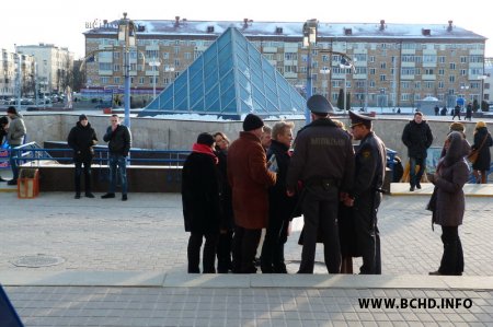 Міліцыянт на пікеце БХД: скручу і завязу ў лес (дадалося фота)