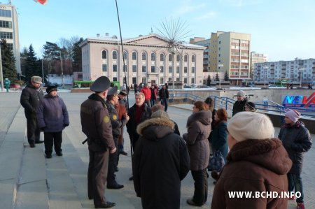 Міліцыянт на пікеце БХД: скручу і завязу ў лес (дадалося фота)