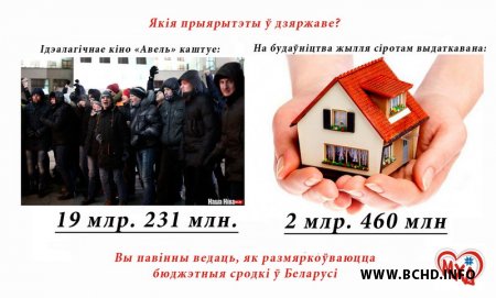 Новыя ўлёткі МХД: "Якія прыярытэты ў дзяржавы?" (фота)