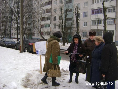 У Магілёве прайшоў пікет за вырашэнне мясцовых праблемаў (фота)