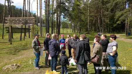 Актывісты БХД правялі талаку ў Курапатах (фота, дадалося відэа)