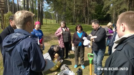 Актывісты БХД правялі талаку ў Курапатах (фота, дадалося відэа)