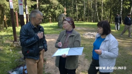 Актывісты БХД правялі талаку ў Курапатах (фота, дадалося відэа)