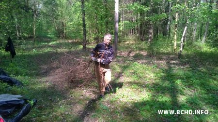 Актывісты БХД правялі талаку ў Курапатах (фота, дадалося відэа)