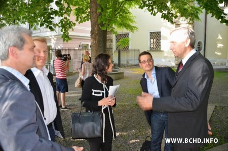 У Браціславе прайшла акцыя салідарнасці з беларускімі палітвязнямі (фота)