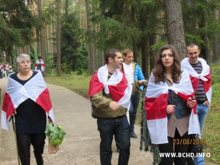 Фотарэпартаж з акцыі беларусаў на Смаленшчыне (дадалося відэа)