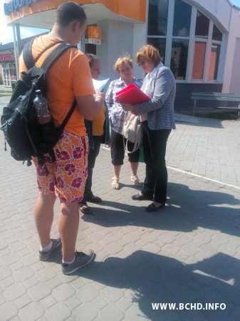 У Асіповічах пачалася кампанія "Пабудуем новую бальніцу" (фота)