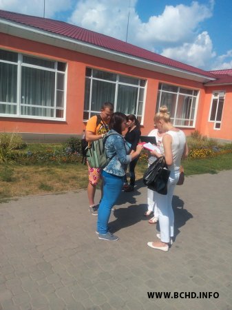 У Асіповічах пачалася кампанія "Пабудуем новую бальніцу" (фота)