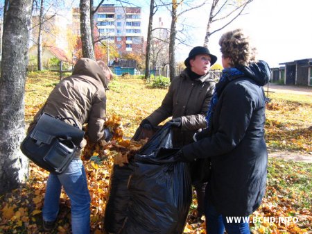 Форум дэмакратычных сілаў Віцебска прыбраў закінутыя могілкі (фота)