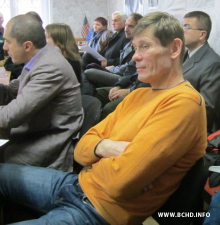 Абранае новае кіраўніцтва гомельскай БХД (фота)