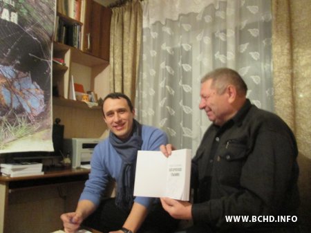Напярэдадні гадавіны Слуцкага збройнага чыну Севярынец наведаў Слуцк (фота)