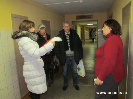Каардынатары БХД наведалі Ірыну Моцную ў Клімавічах (фота)